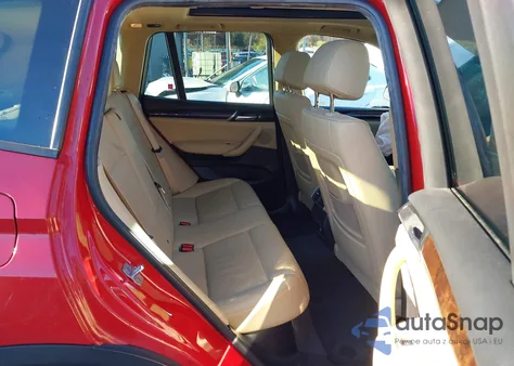 2017 BMW X3 xDrive28I from USA, damaged, VIN 5UXWX9C32H0W69848